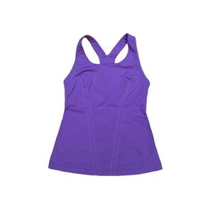 Lululemon 6 -  Women's Racerback Top -  built in bra